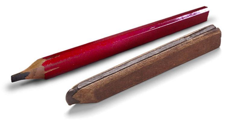 Qui a inventé le crayon charpentier? - Utilisations, plomb et alternatives  - STKR Concepts