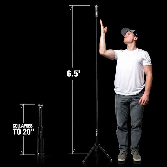 FLi Telescoping Light Extending Area Flood Light Scale Image