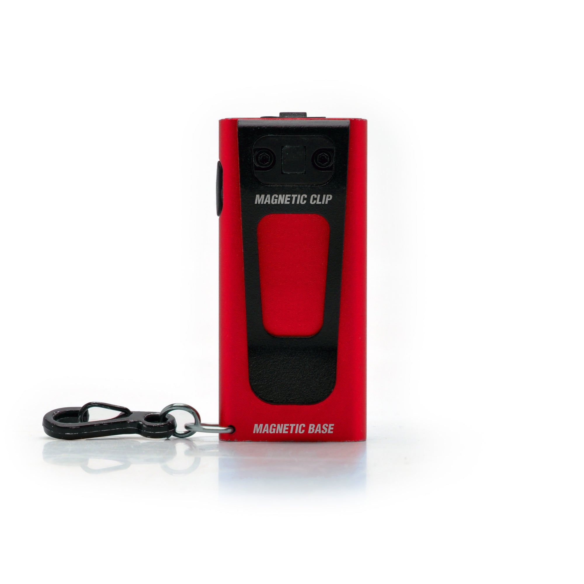 SlimJimmy Ultra-Bright Keychain Light - Red - Back