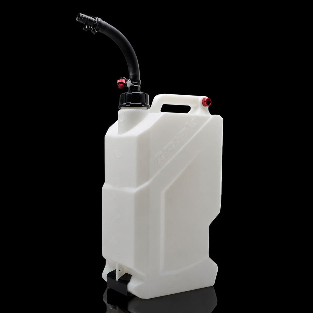 Risk Racing's EZ5 Utility Jug with Black Hose Bender and EZ Floor mount Combo