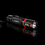 BAMFF 4.0XL dual LED tactical flashlight on black