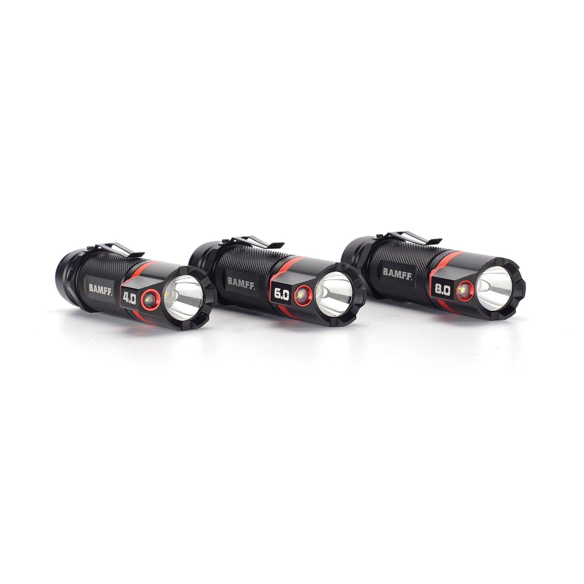 BAMFF dual LED flashlight available in various lumen levels | STKR Concepts - striker flashlight