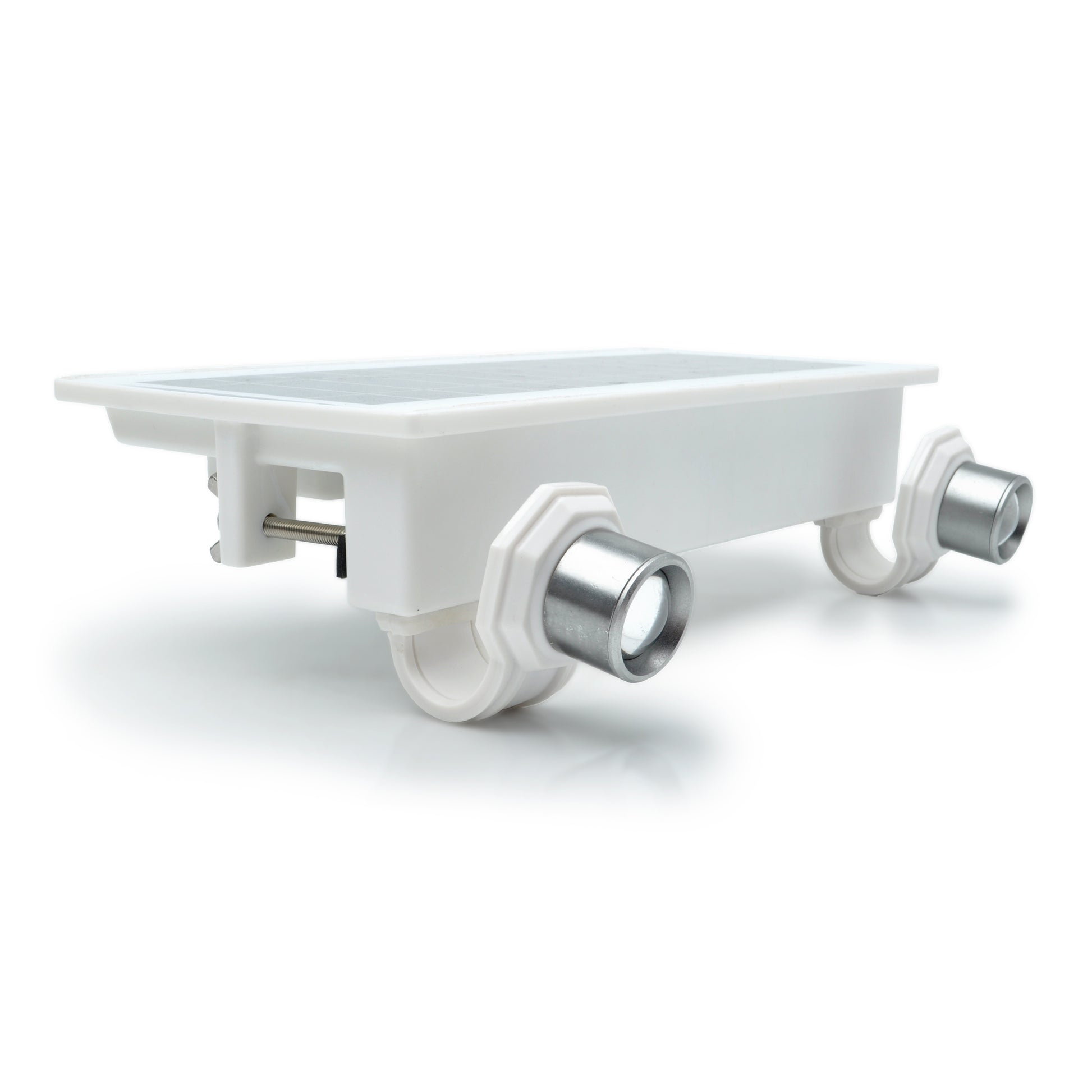 EZ Solar Home Security FLEXIT Spotlight - Gutter Mounted-Home Security Lighting-STKR Concepts