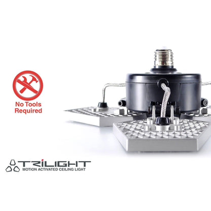No tools required to install motion sensing LED light bulb | TRiLIGHT by STKR Concepts - striker